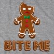 Bite Me Gingerbread Man T-Shirt Online