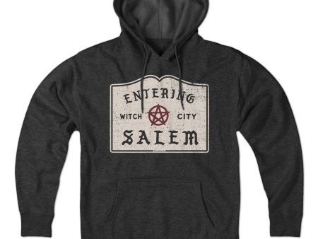 Entering Salem Sign Hoodie Online Hot Sale