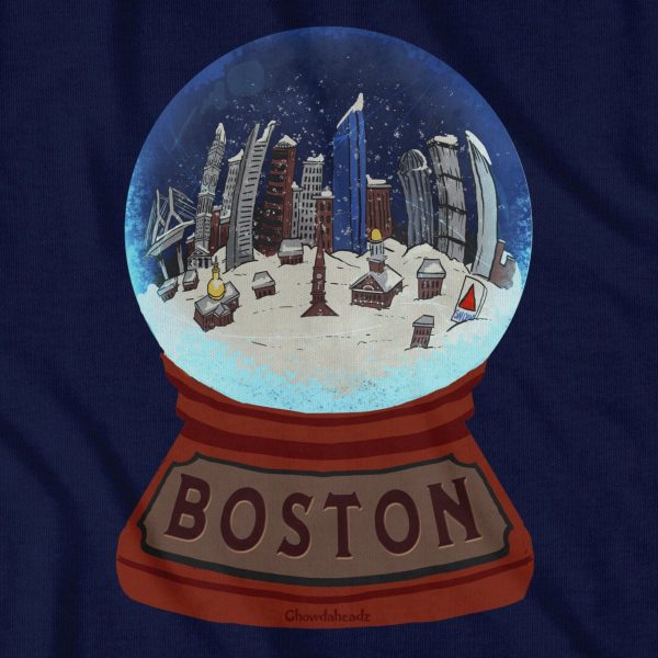 Boston Snow Globe T-Shirt Online