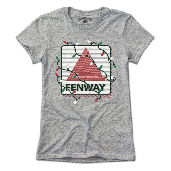 Fenway Holiday Lights T-Shirt Cheap