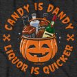 Candy Is Dandy Liquor Is Quicker Halloween T-Shirt For Discount