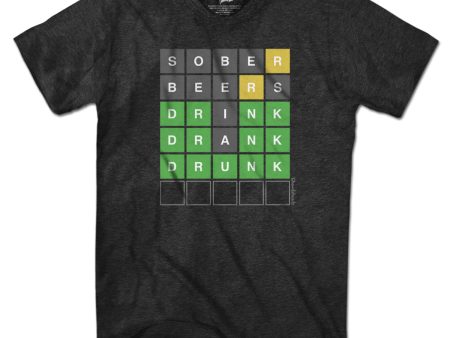 Drink Drank Drunk Word Game T-Shirt For Discount