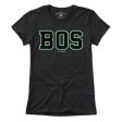 BOS Black & Green Team T-Shirt For Discount