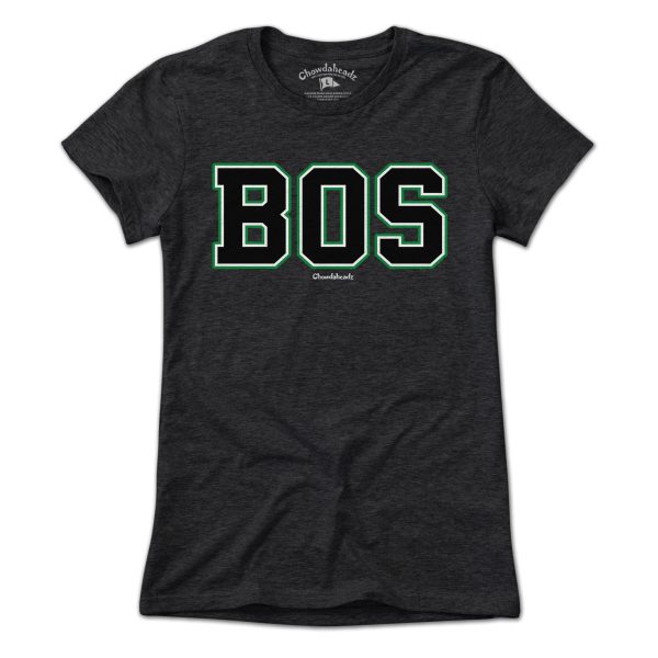 BOS Black & Green Team T-Shirt For Discount