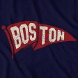 Boston Banner T-Shirt Cheap