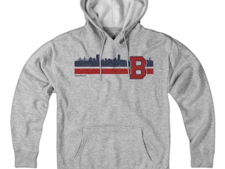 Boston B Baseball Sideline Hoodie Discount