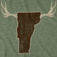 Deer Vermont T-Shirt Hot on Sale