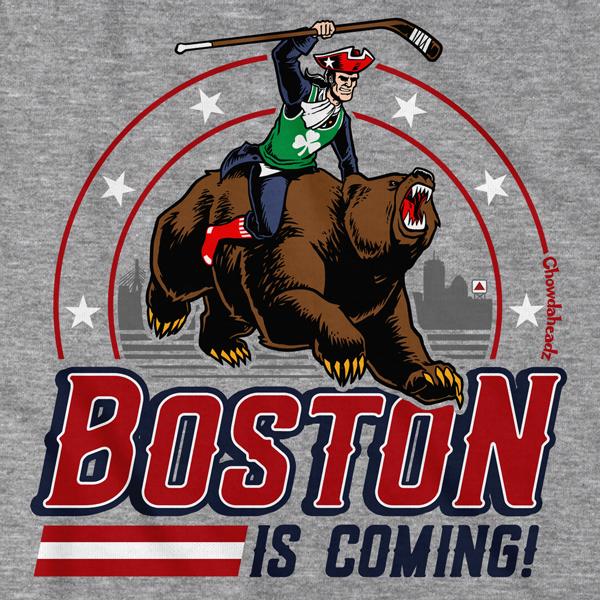 Boston is Coming T-Shirt For Discount