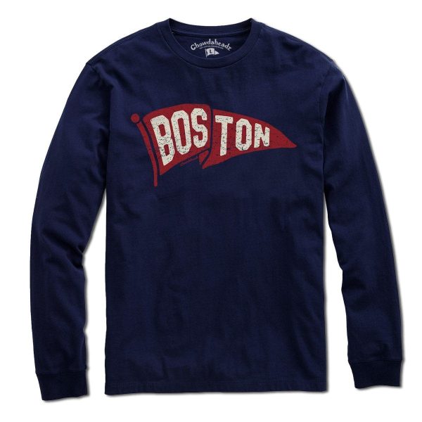 Boston Banner T-Shirt Cheap