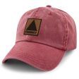 Fenway Leather Patch Washed Dad Hat Discount