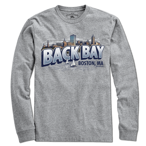 Back Bay Boston, MA T-Shirt on Sale