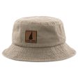 Live Free New Hampshire Leather Patch Bucket Hat Fashion