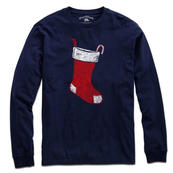 Boston Christmas Stocking T-Shirt on Sale