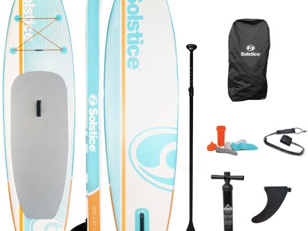 Solstice Watersports 10 6  Cruiser Inflatable Stand-Up Paddleboard Kit - Orange [36122] Online Hot Sale