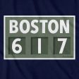 Boston 617 Scoreboard T-Shirt Sale