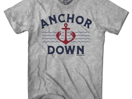 Anchor Down T-Shirt For Sale