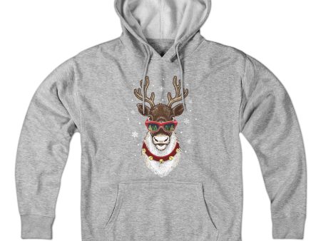 Cool Christmas Reindeer Hoodie For Cheap