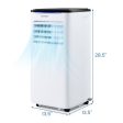 8000 10000 BTU 3-in-1 Portable Air Conditioner with Fan and Dehumidifier Mode-8000 BTU For Sale