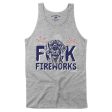 F Fireworks Dog Men s Tank Top Cheap