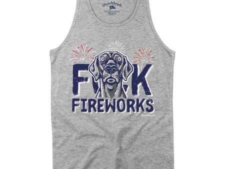 F Fireworks Dog Men s Tank Top Cheap