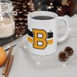 Boston B Black & Gold Sideline 11oz Coffee Mug For Cheap