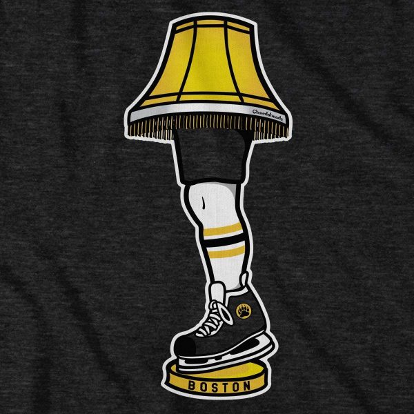 Boston Hockey Holiday Leg Lamp T-Shirt Online Hot Sale