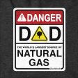 Dad Natural Gas Sign Hoodie For Discount