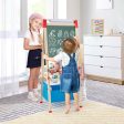 3-in-1 Double-Sided Adjustable Kid Easel for 3-8 Years Old Toddlers Online now