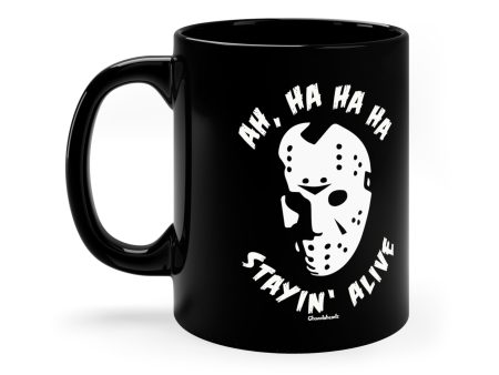 Ah, Ha, Ha, Ha, Stayin  Alive 11oz Coffee Mug For Sale