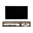 59  Beige Floating Mount TV Stand Hot on Sale