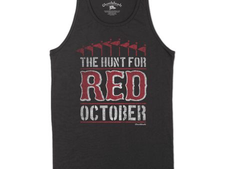 The Hunt for Red Soxtober Men s Tank Top Fashion