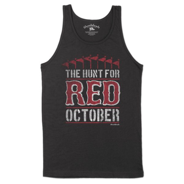 The Hunt for Red Soxtober Men s Tank Top Fashion