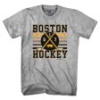 Boston Hockey Crossed Sticks T-Shirt Supply