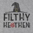 Filthy Heathen Gray T-Shirt Fashion