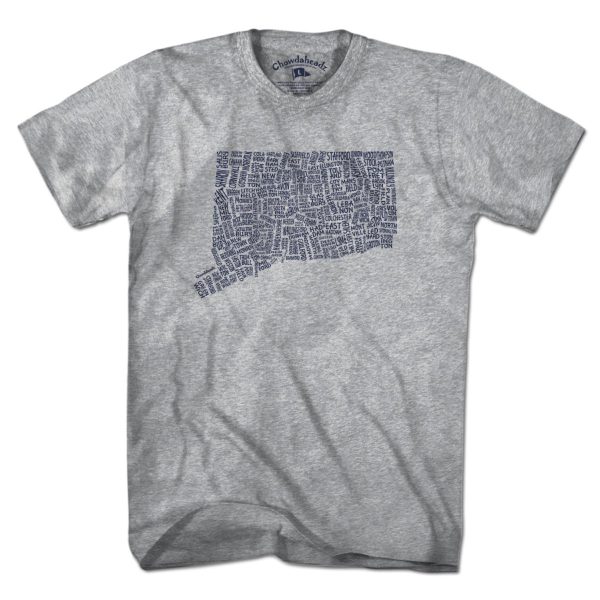 Connecticut Cities & Towns T-Shirt Cheap