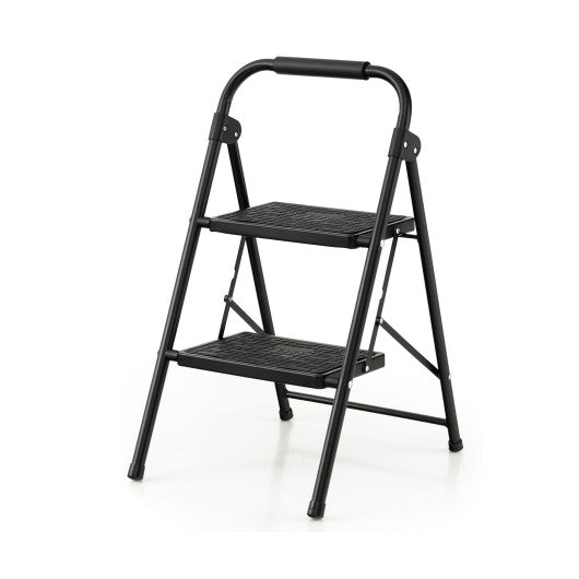 2-Step 3-Step Ladder with Wide Anti-Slip Pedal-2-Step Cheap