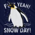 F Yeah! Snow Day! Penguin T-Shirt For Discount