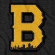 Black & Gold Big Block B T-Shirt Online Sale