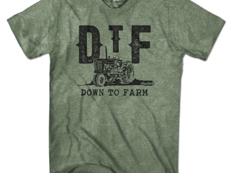 DTF- Down To Farm T-Shirt on Sale