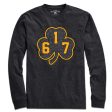 617 Black & Gold Street Shamrock T-Shirt Online Hot Sale