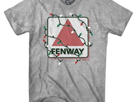 Fenway Holiday Lights T-Shirt Cheap