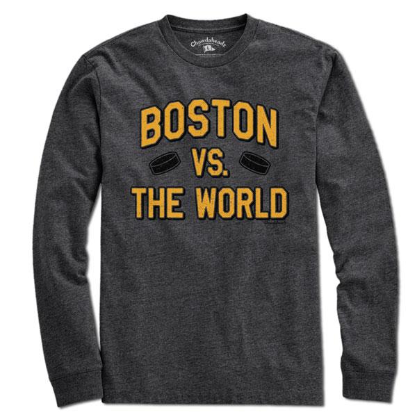 Boston vs The World Hockey T-Shirt For Sale