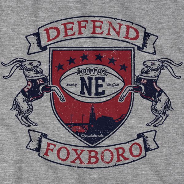 Defend Foxboro Football Shield T-Shirt Online