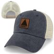 Fenway Leather Patch Relaxed Trucker on Sale