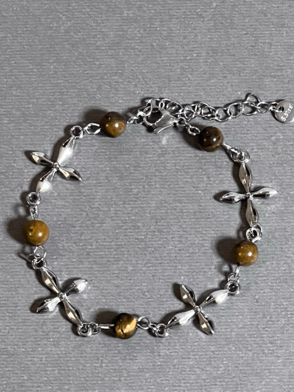 [CHEALIMPID] tiger eye stone bracelet na928 Discount