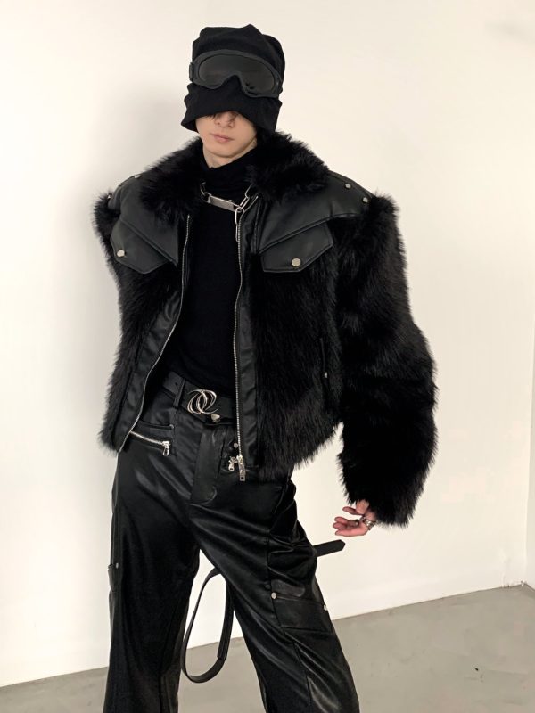 [AutumnWind]  mink design sense fur jacket na815 Online Hot Sale