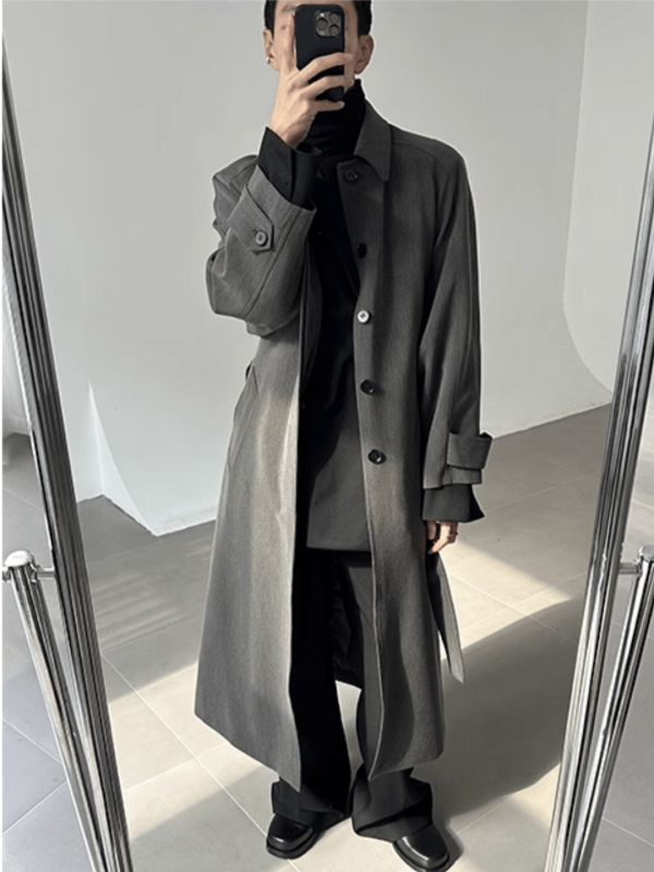 [COLN]  The lushness long trench coat na770 Online now