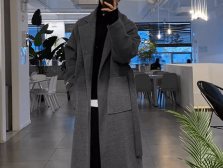 [MRCYC] Big Silhouette Long Coat na726 on Sale