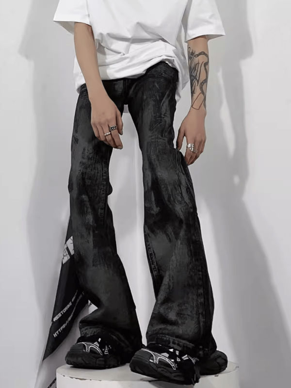 [76STREET] High Street Stacked Long Pants na998 Sale