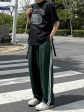 [MRCYC] Korean version loose straight pants na1012 Online now